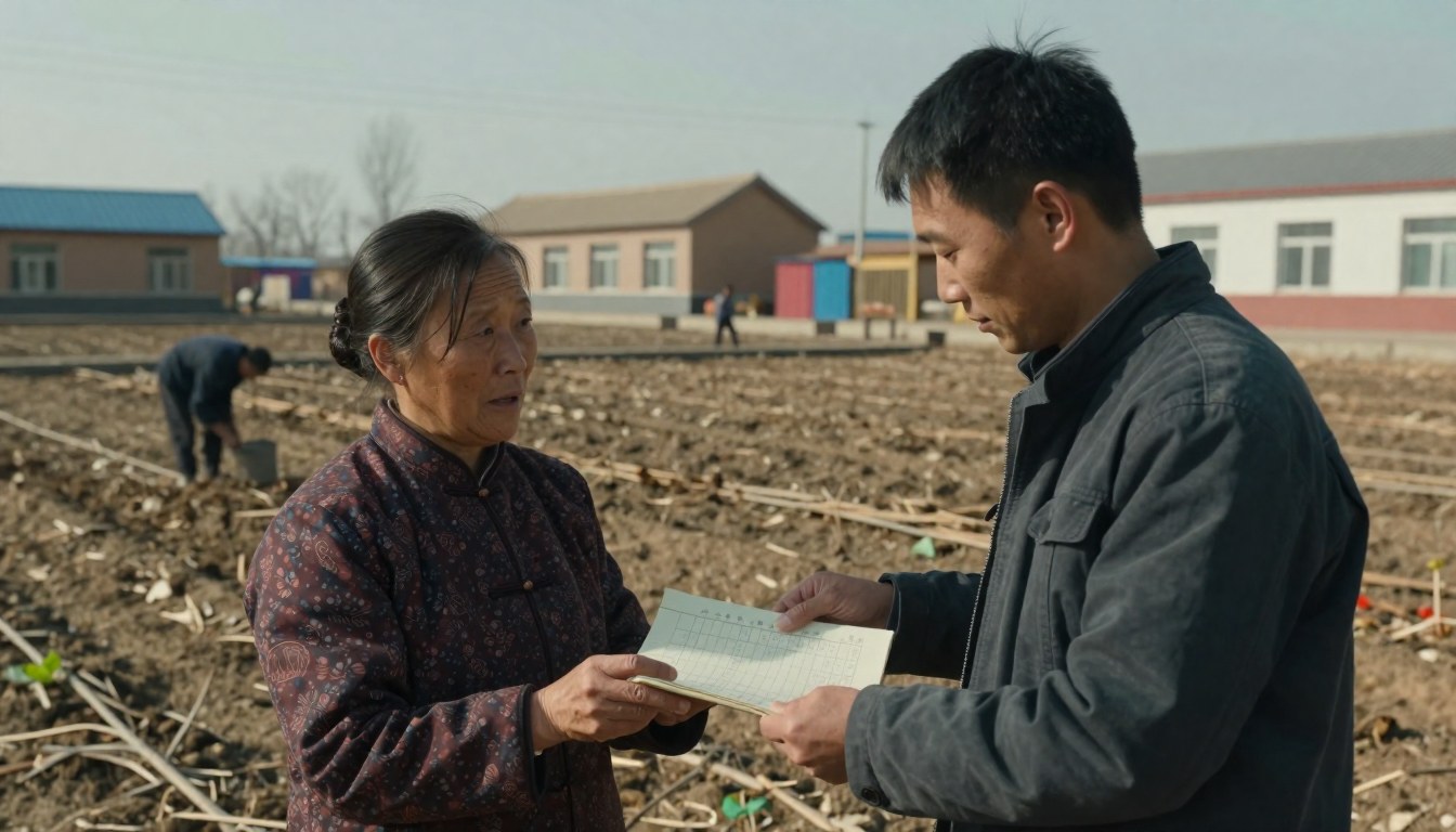 婆婆偏心小叔子, 大儿媳不吵不闹, 用一季农活和一本账本把话说明白（北方旱地村/·关键场景近景