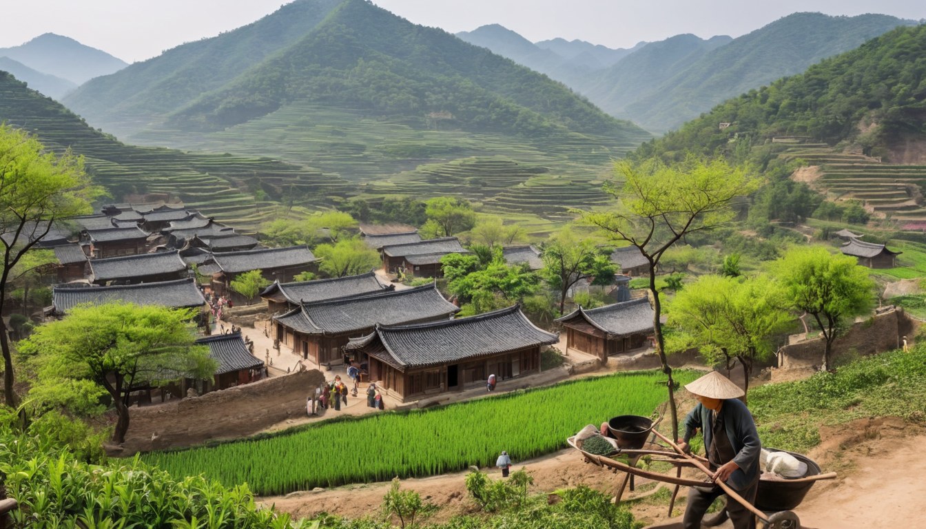 《老兵归乡·西部山区村（048）》农村短剧剧本（1集）｜农村乡土 · 老兵归乡