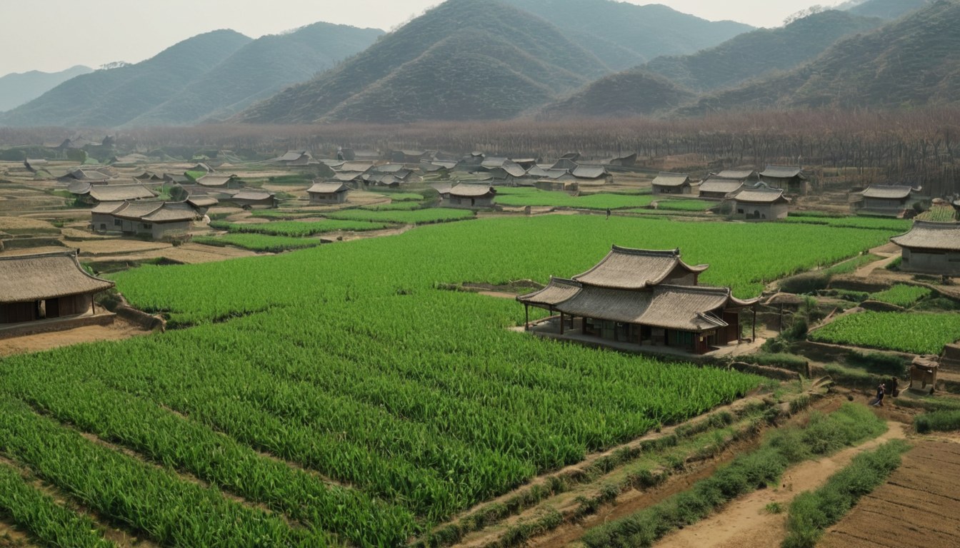 村里的果子烂在地里, 女主靠一部手机直播卖空全村的货, 却被人造谣刷单（北方旱地·关键场景近景