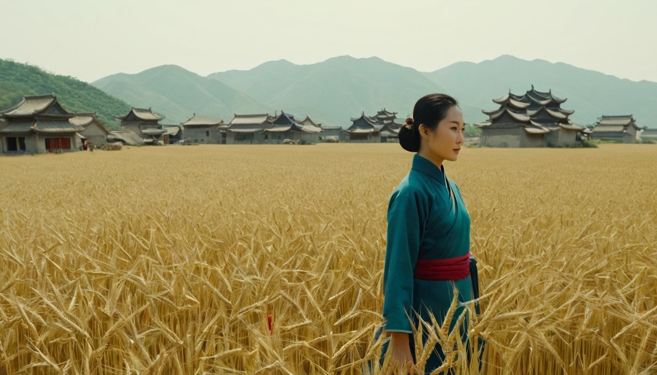 村里的果子烂在地里, 女主靠一部手机直播卖空全村的货, 却被人造谣刷单（北方旱地·关键场景近景