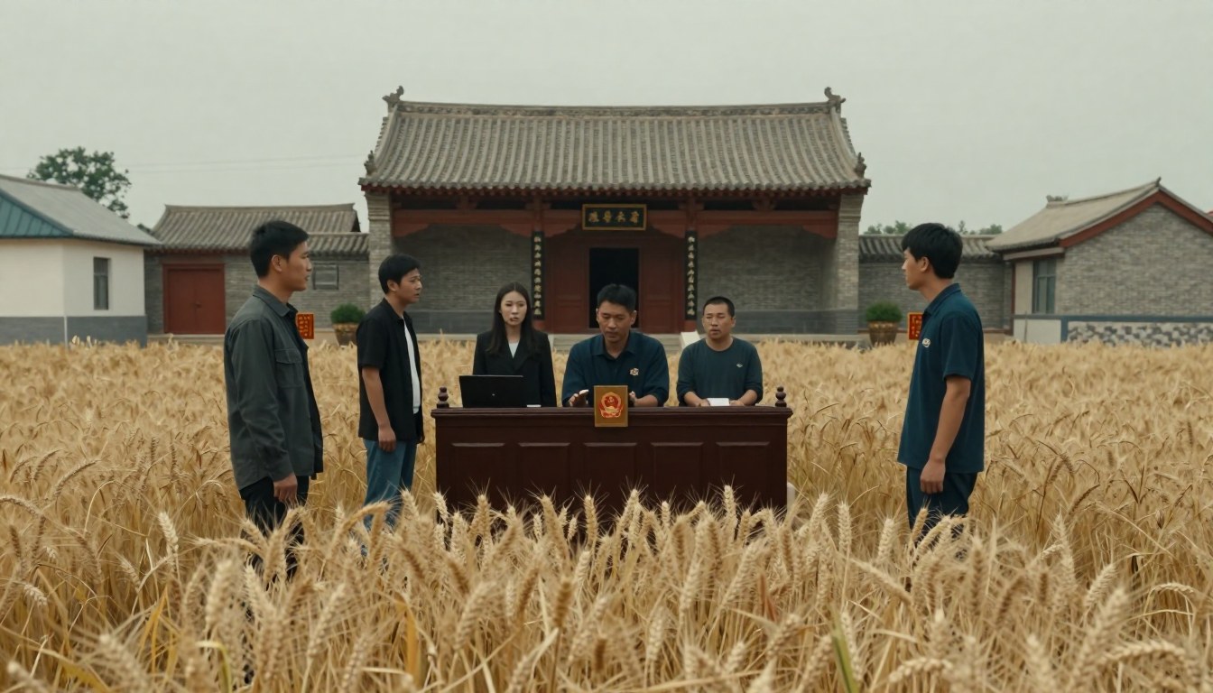 婚事黄了, 十八万八的彩礼要不回来, 两家人从祠堂吵到法庭（北方旱地村/麦收时节·关键场景近景